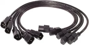 Apc AP9890 Apc  0.6m C13 To C14 Power Cord Kit - 5 Pack