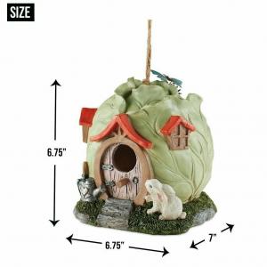 Accent 10018681 Cabbage Head Cottage Whimsical Birdhouse