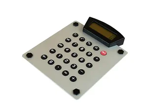 BH921 | Bulk Buys Elegant Clipboard Calculator for Home &