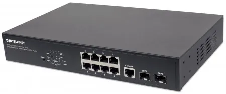 Intellinet 561167 8-port Managed Gigabit Poe+ Switch With 140w Power B