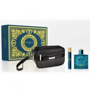 Euroitalia VER7400498 Versace Eros 3 Pcs Set For Men: 3.4 Eau De Toile