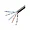 A7L704-500-BLK | Belkin CAT6 Solid PVC Bulk Cable - 4 Pair