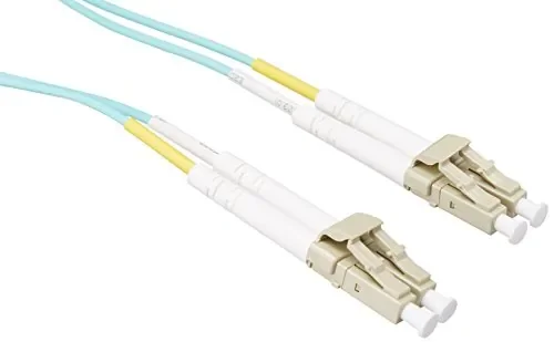 F2F402LL-30M-G | Belkin LC Multimode Aqua Fiber Optic Cable