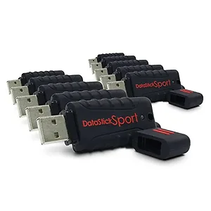 DSW4GB10PK | Centon 10 Pack of Red Waterproof 4GB USB Drives