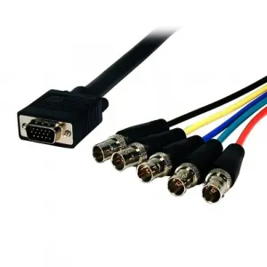 Comprehensive VGA15P-5BJ-6HR Hd15m To 5bncf Cable 6ft