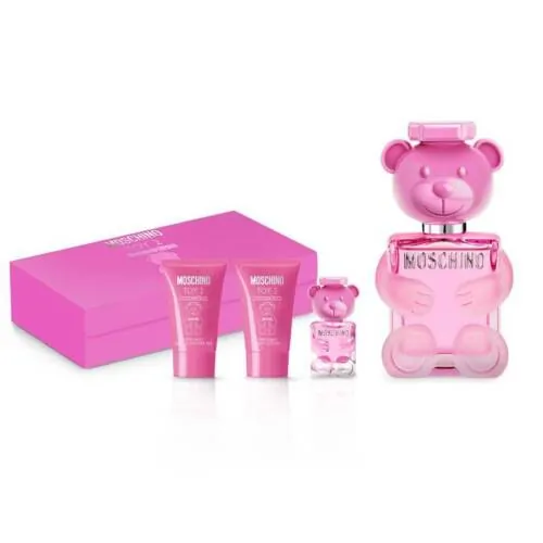 Euroitalia MOS6X682 Moschino Toy 2 Bubble Gum 4 Pcs Set: 3.4 Eau De To