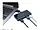 Rosewill 4-Port Slim USB 3.0 Mini Hub - RHB-320B