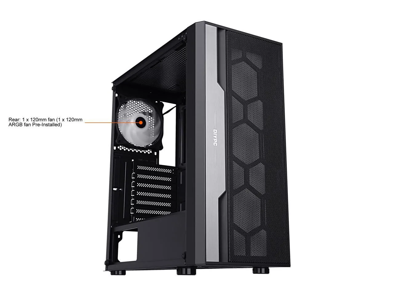 Diypc G3-BK-ARGB Case  G3-bk-argb R