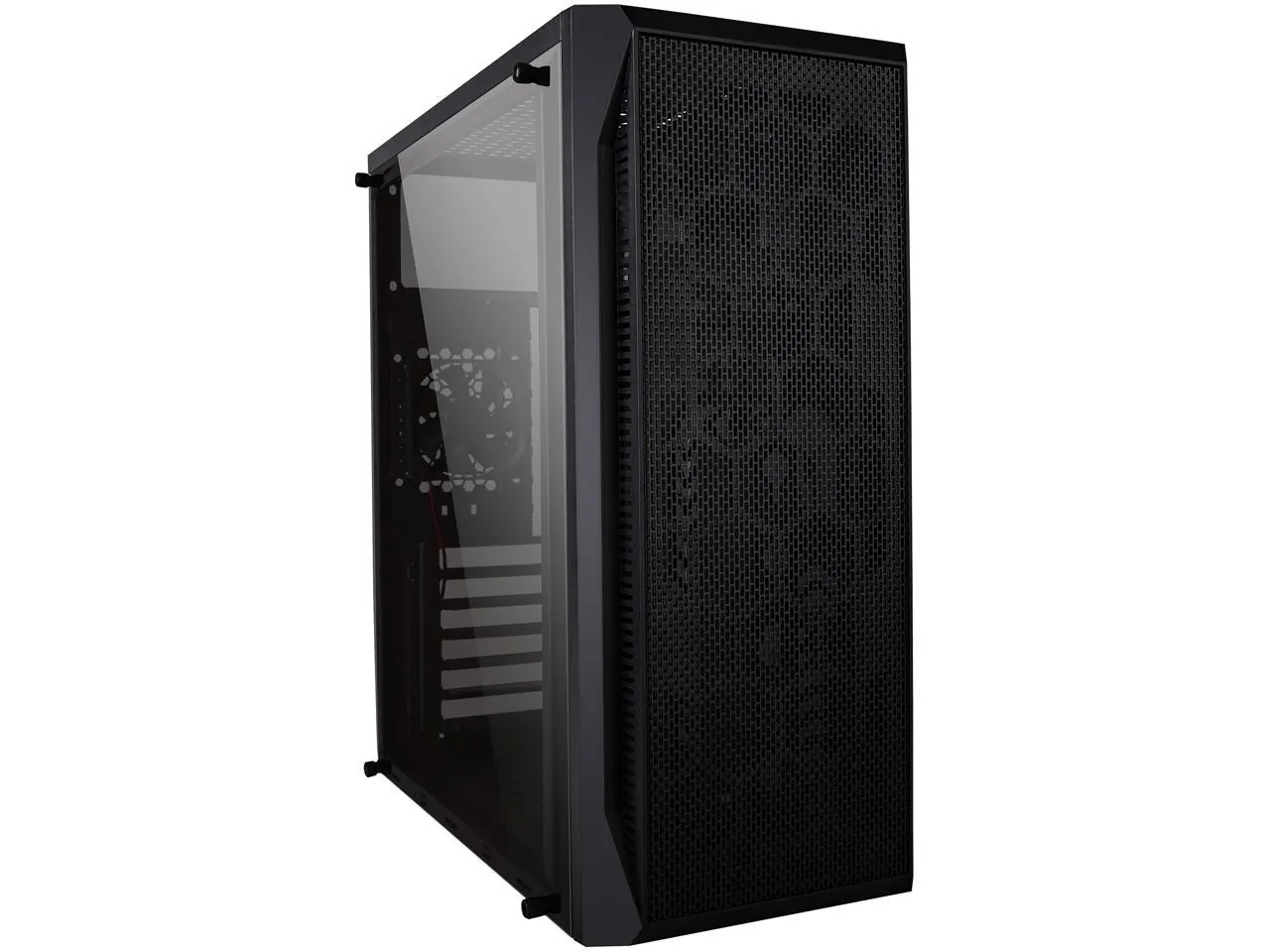 Diypc DIY-S07 Diy-s07 Black Steel Atx Mid Tower Case