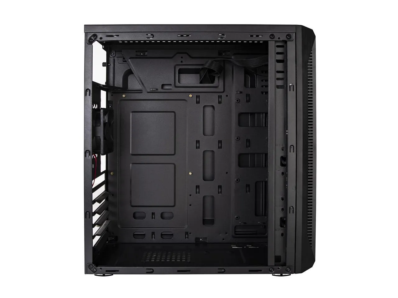 Diypc DIY-S07 Diy-s07 Black Steel Atx Mid Tower Case