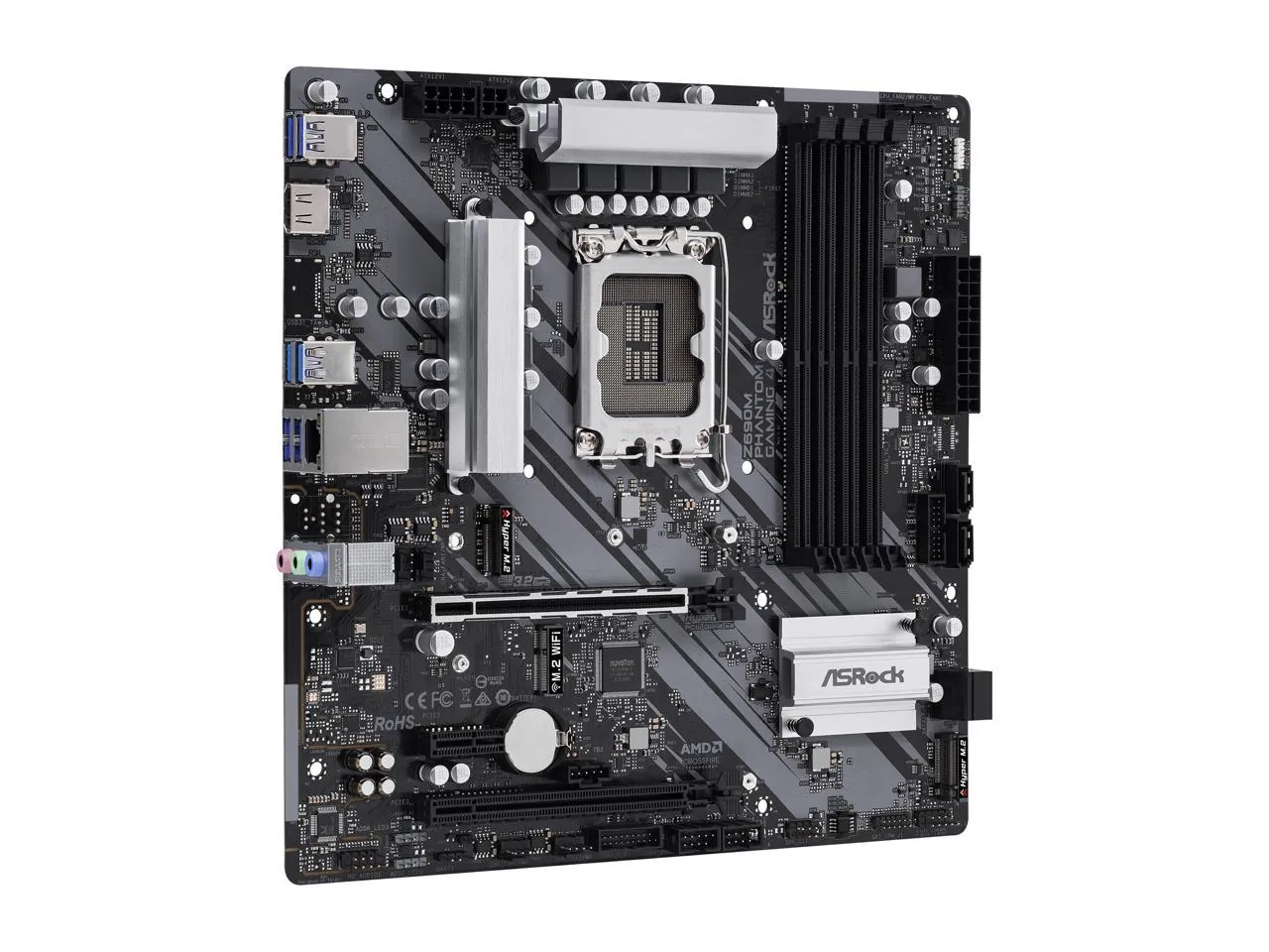 Asrock Z690M Phantom Gaming Mb |z690m Phantom Gaming 4 R