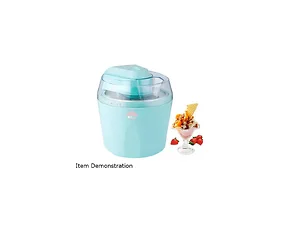 Amzdeal BL1450C Blue Ice Cream Maker Machine