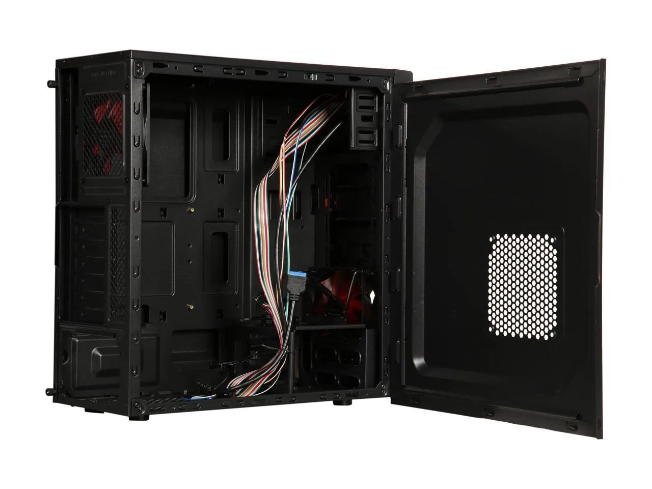 Diypc Solo-T2-R Solo-t2-r Black Mid Tower Computer Case