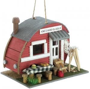 Accent 15282 Wood Vintage Trailer Bird House