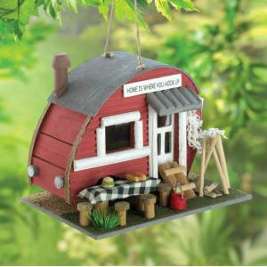 Accent 15282 Wood Vintage Trailer Bird House