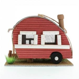 Accent 15282 Wood Vintage Trailer Bird House