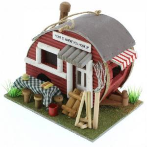 Accent 15282 Wood Vintage Trailer Bird House