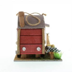 Accent 15282 Wood Vintage Trailer Bird House