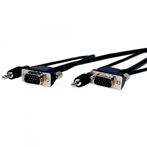 Comprehensive MVGA15P-P-25HR/A 25ft Micro Vga Mm And Audio