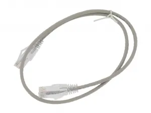 Nippon SLCAT6-28-2GY Cat6 Snagless Ethernet Cable - 28 Awg, Gray