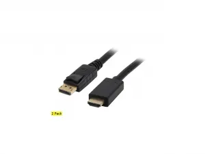 Nippon DP-HDMI-15-2P 15ft Male To Male Hdmi Cable