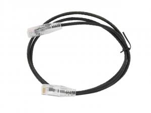 Nippon SLCAT6-28-3BK Cat6 Ethernet Cable - 28 Awg, 3ft, Black