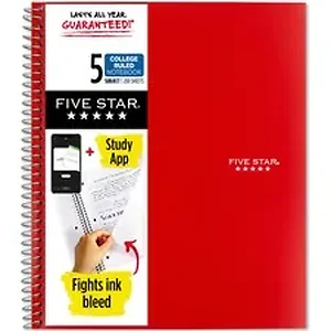 MEA 820004CK1 | Acco Brands Five Star Wirebound Notebook