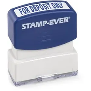 Trodat Gmbh Trodat FOR DEPOSIT ONLY Pre-inked Stamp -