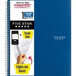 MEA 820002NH0 | Acco Brands Five Star Wirebound Notebook