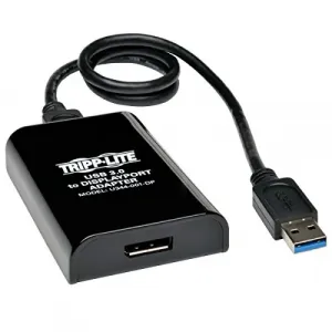 Tripp U344-001-DP Usb 3.0 Superspeed To Displayport Dual Monitor Exter