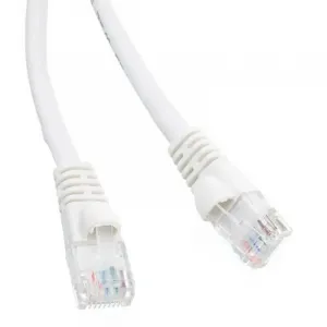 Vanco 0002-1020 Vanco Cat6 1' Network Patch Cable - 500 Mhz - White