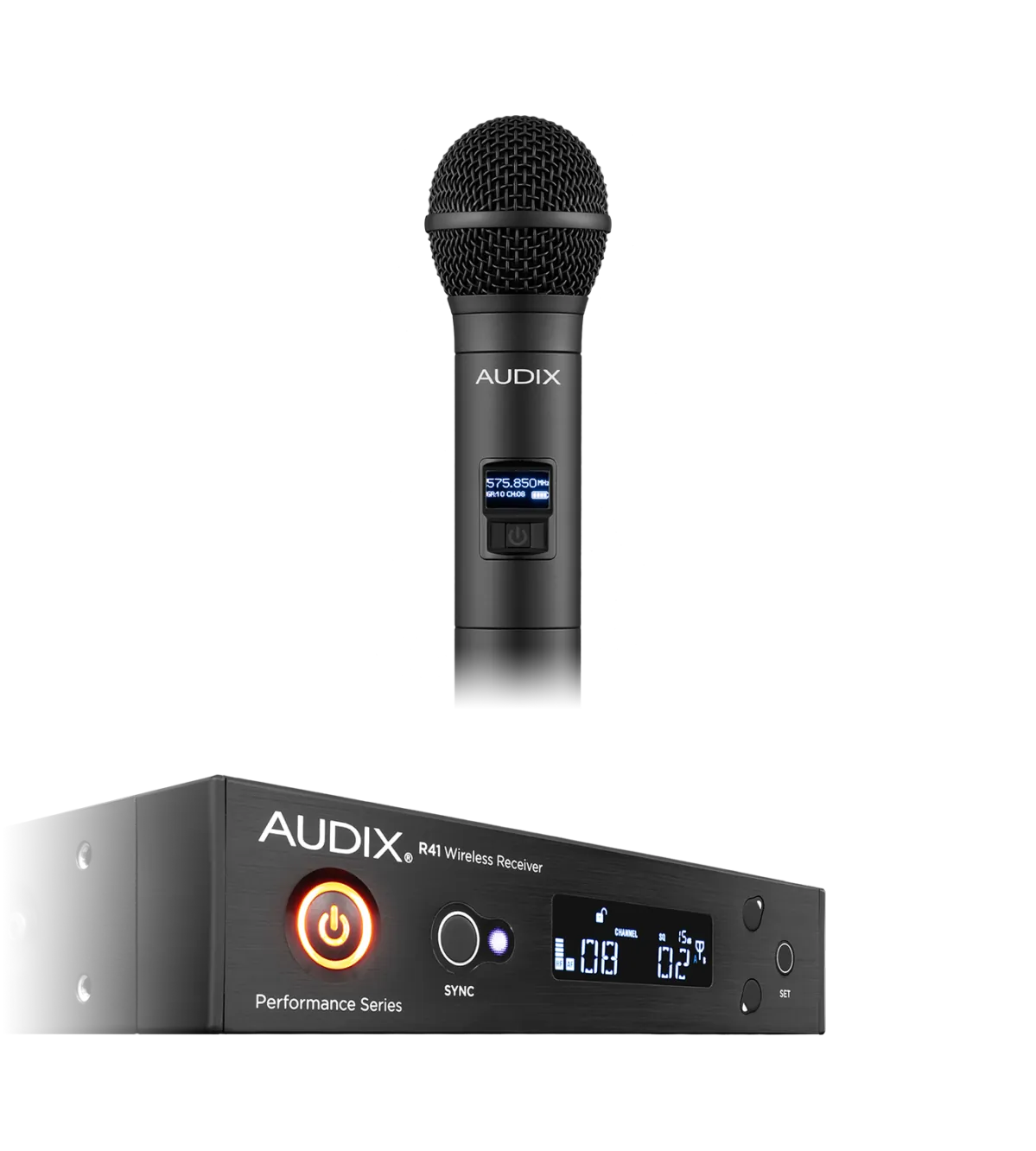 Audix 0073-0040 Single Channel Wireless Microphone System With H60 Om2