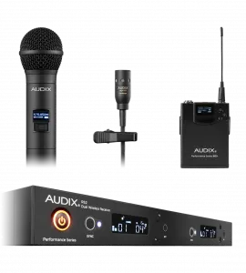 Audix 0073-0070 Dual Channel Wireless System With H60om2 Mic  Adx10 La