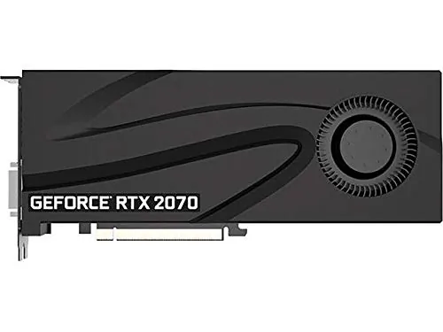 Pny VCG20708BLM-BLK Blk Vdcrd Rtx2070 8gb Blower