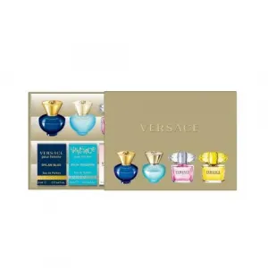 Euroitalia VER790601BO Versace 4 Pcs Mini Ser For Women: Dylan Blue 5 