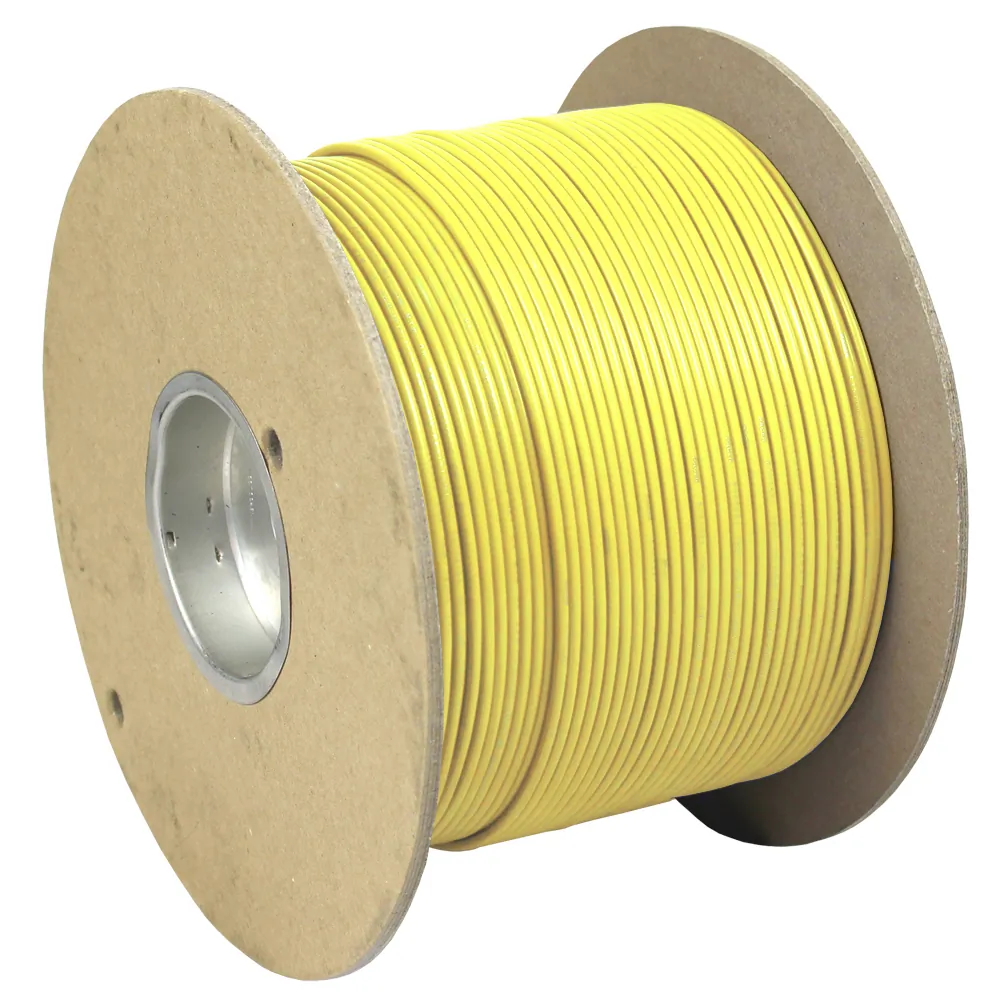 Pacer WUL14YL-1000 Premium 14 Awg Marine Wire - 1,000' Yellow