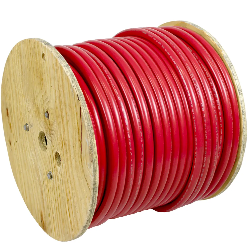 Pacer WUL4/0RD-250 Pacer Red 40 Awg Battery Cable - 25039;