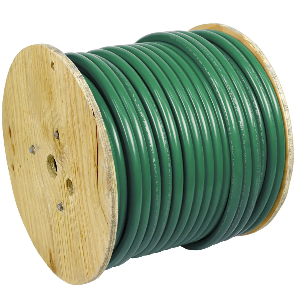 Pacer WUL6GN-250 Pacer Green 6 Awg Battery Cable - 25039;