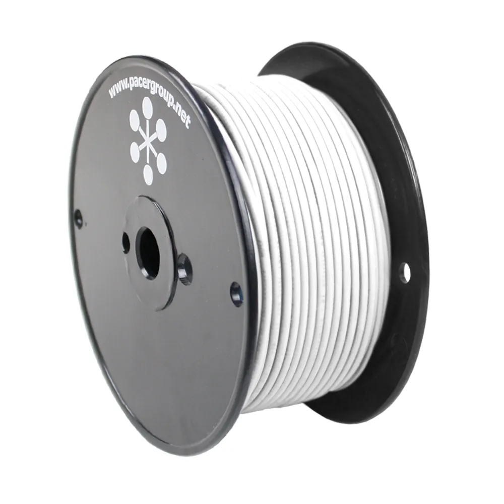 Pacer WUL14WH-250 Pacer 14 Awg Marine Wire - White - 250 Feet