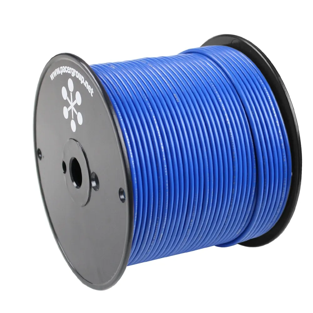 Pacer WUL12BL-500 Marine Grade 12 Awg Blue Primary Wire - 500 Feet