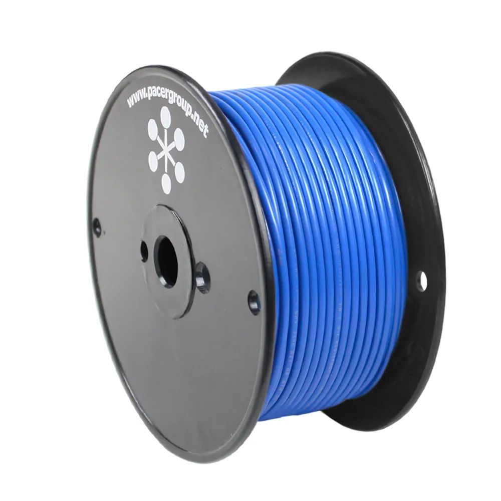 Pacer WUL16BL-250 Pacer Blue 16 Awg Tinned Copper Marine Wire - 250 Fe