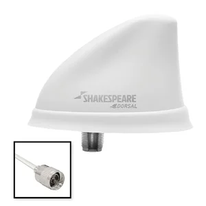 Shakespeare Shakespeare Low Profile Dorsal Antenna with 8m