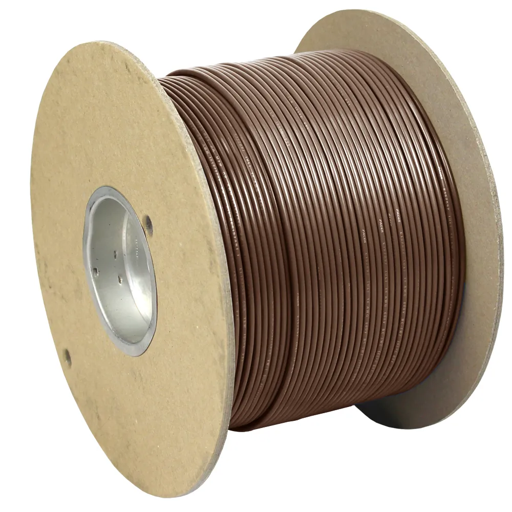 Pacer WUL14BR-1000 Pacer Brown 14 Awg Marine Wire - 1,000 Feet