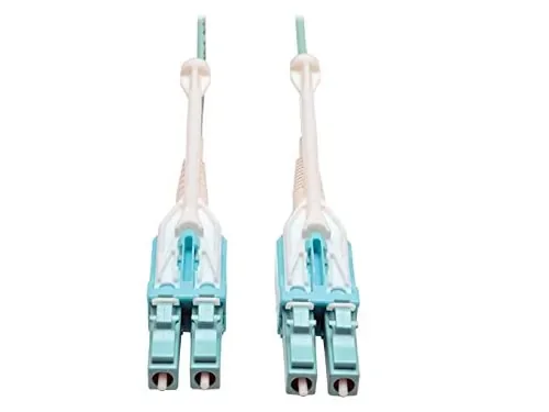 N820-02M-T | Tripp Lite 2M LC OM3 Fiber Cable with