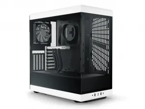 Hyte CS-HYTE-Y40-BW Y40 Vertical Gpu Mid Tower Gaming Case - Blackwhit