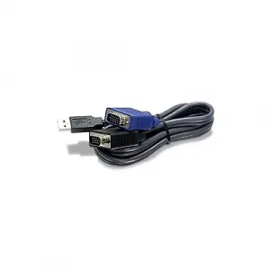 Trendnet TK-CU15 15-feet Usb Kvm Cable For Tk-803r1603r