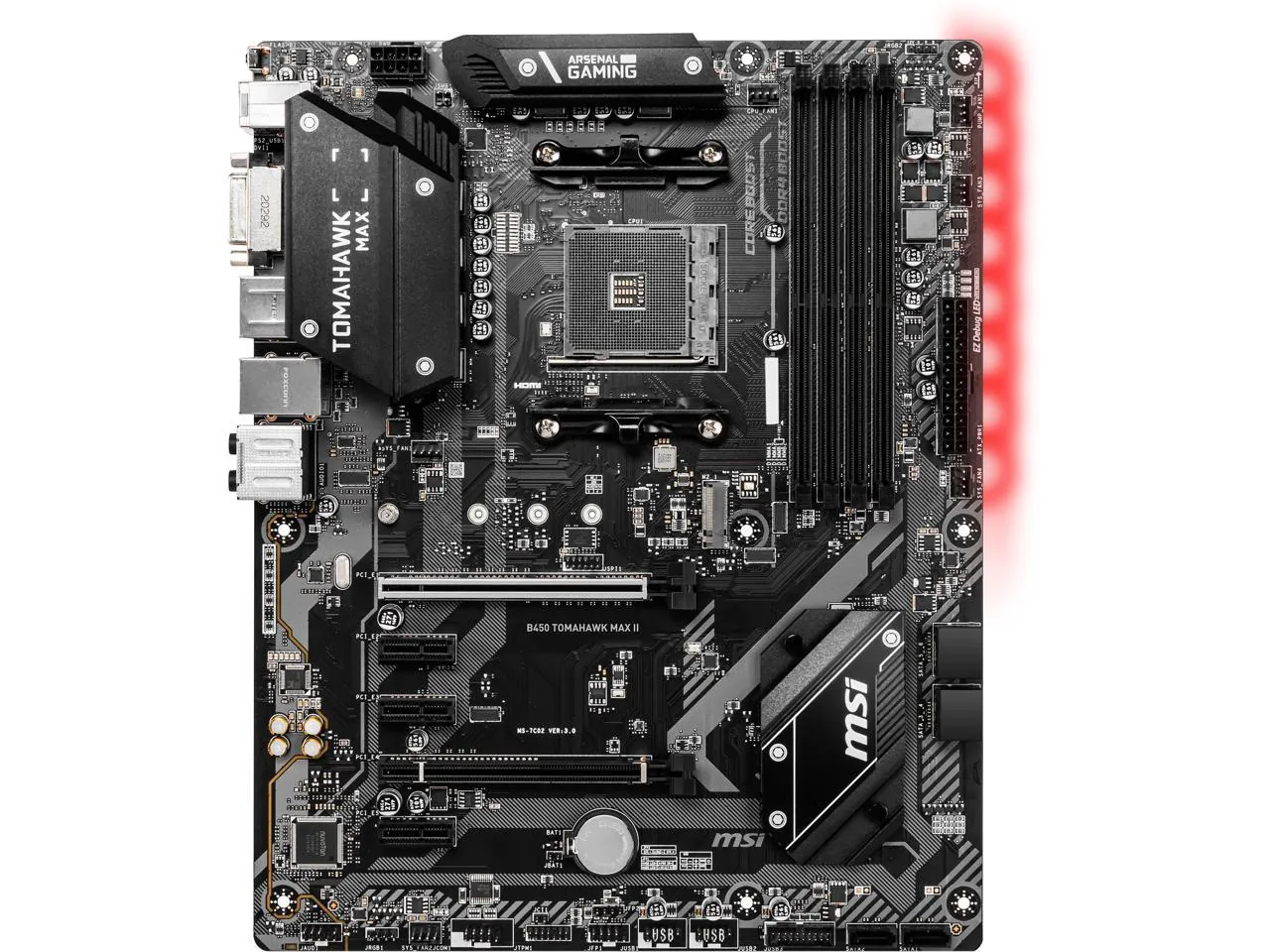 Msi B450TOMAMAX Motherboard B450tommaxii B450 Tomahawk Max Ii Amd Am4 