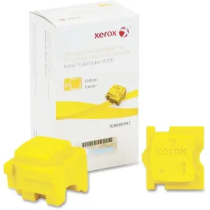 Original Xerox 108R00992 Yellow Solid Ink (2 Sticksbox) (total Box Yie