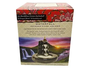 AA830 | Bulk Buys Elegant Backflow Waterfall Incense Cone