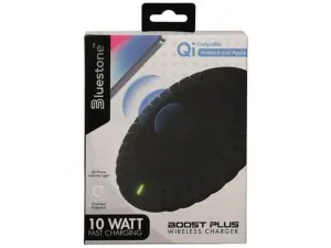 Bulk AA816 Bluestone Boost Plus 10 Watt Fast Wireless Charging Pad